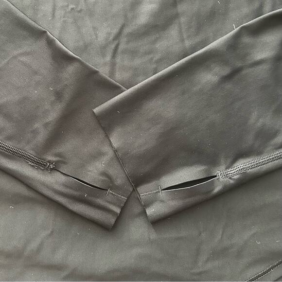 Lululemon Sunaway Runaway black long sleeve UPF 45+sun protection shirt, size 8 - Picture 7 of 7